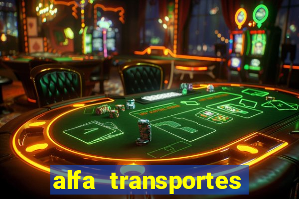 alfa transportes novo hamburgo